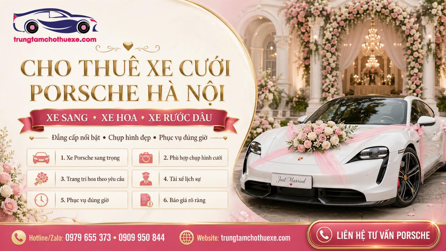 Dịch Vụ Cho Thuê Xe Cưới Porsche Ở Hà Nội Sang, Thể Thao Và Cá Tính Dịch Vụ Cho Thuê Xe Cưới Porsche Ở Hà Nội Sang, Thể Thao Và Cá Tính