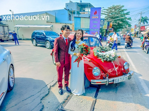 Xe cưới con bọ đỏ volkswagen