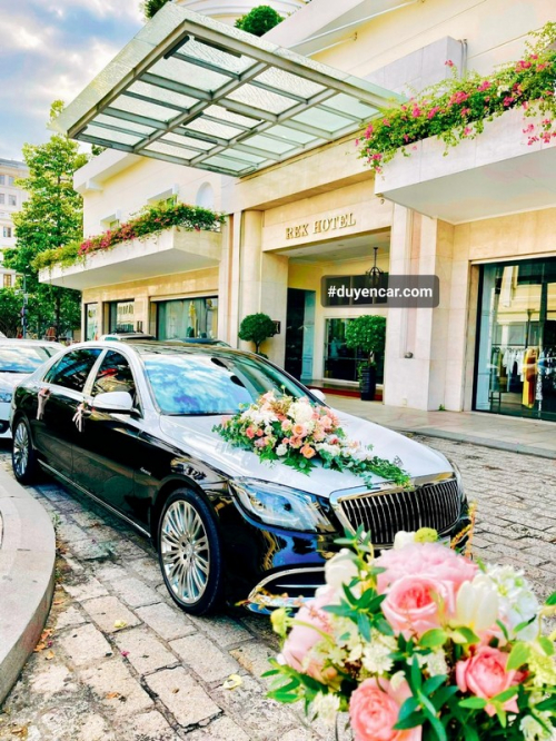 Xe Cưới Mercedes Maybach - xehoacuoi